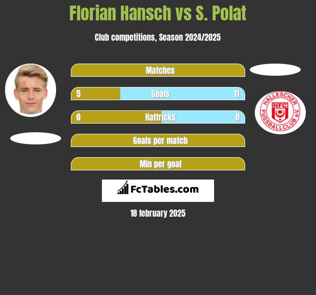 Florian Hansch vs S. Polat h2h player stats