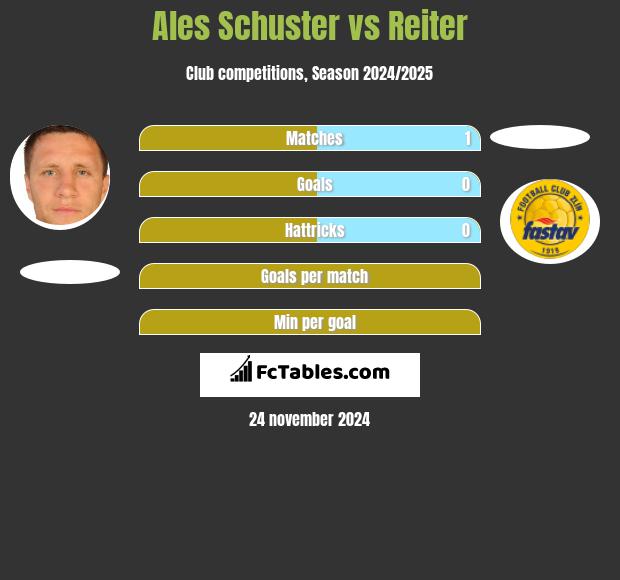 Ales Schuster vs Reiter h2h player stats