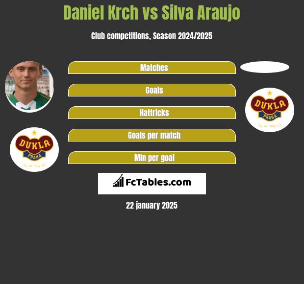 Daniel Krch vs Silva Araujo h2h player stats