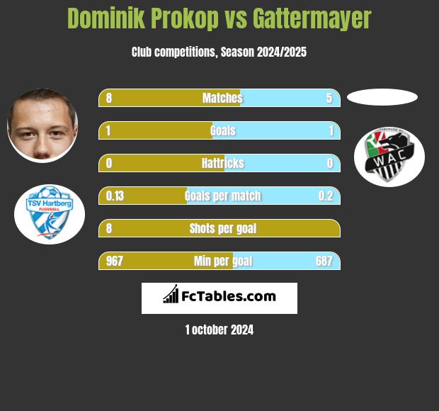 Dominik Prokop vs Gattermayer h2h player stats