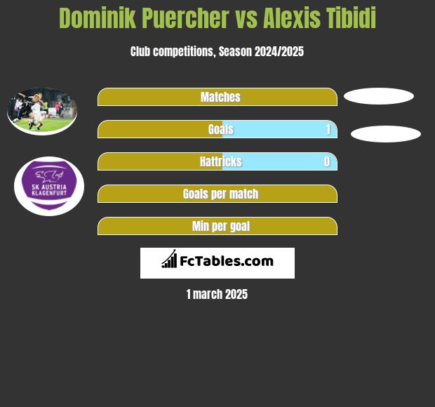 Dominik Puercher vs Alexis Tibidi h2h player stats