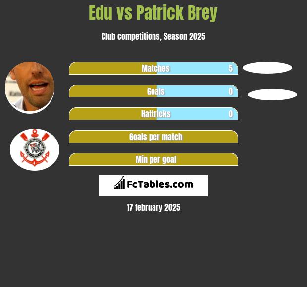 Edu vs Patrick Brey h2h player stats