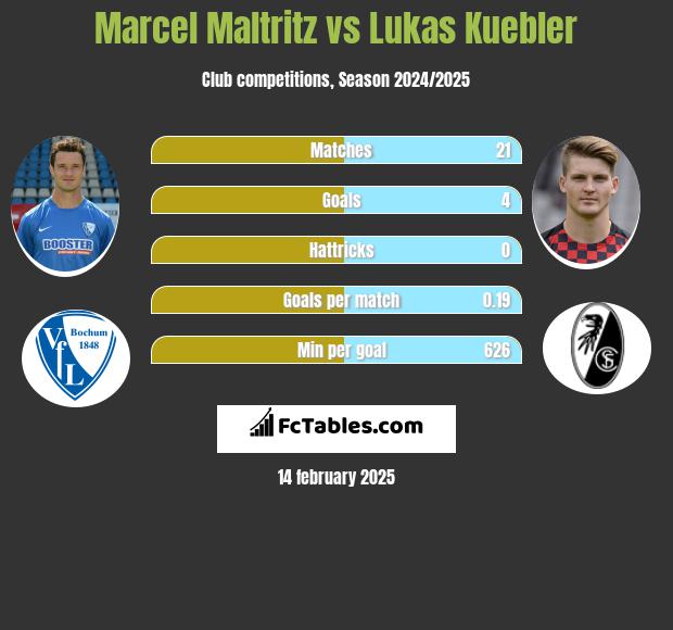 Marcel Maltritz vs Lukas Kuebler h2h player stats