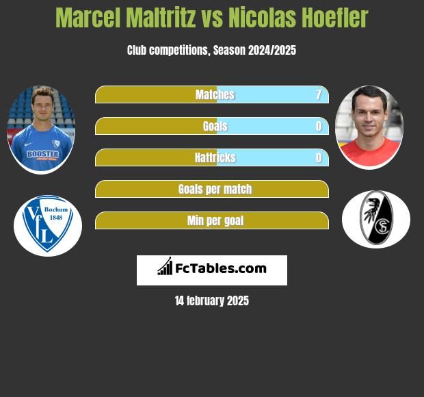 Marcel Maltritz vs Nicolas Hoefler h2h player stats