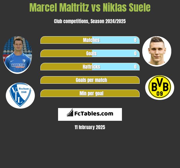 Marcel Maltritz vs Niklas Suele h2h player stats