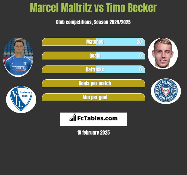 Marcel Maltritz vs Timo Becker h2h player stats