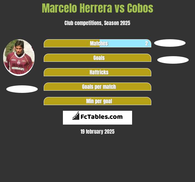 Marcelo Herrera vs Cobos h2h player stats