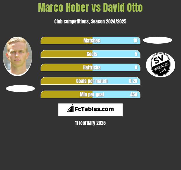 Marco Hober vs David Otto h2h player stats