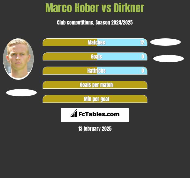 Marco Hober vs Dirkner h2h player stats