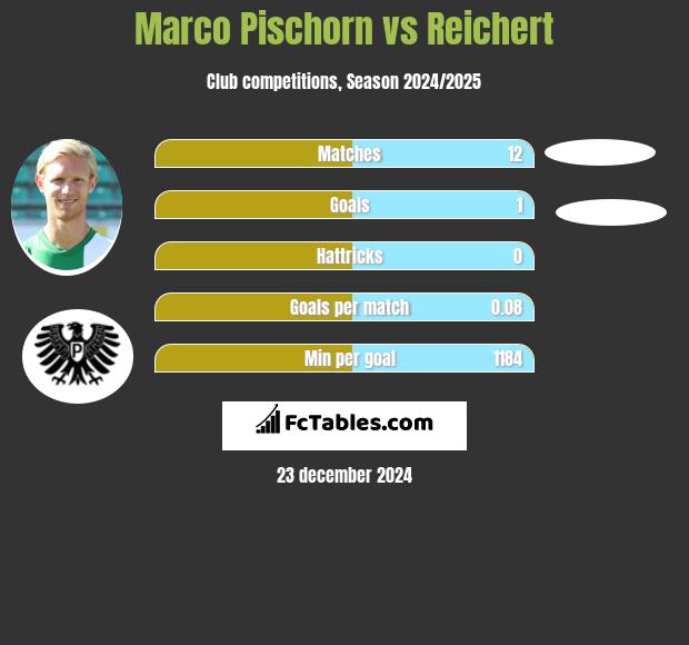 Marco Pischorn vs Reichert h2h player stats