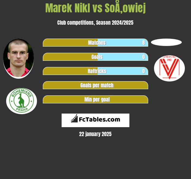 Marek Nikl vs SoÅ‚owiej h2h player stats