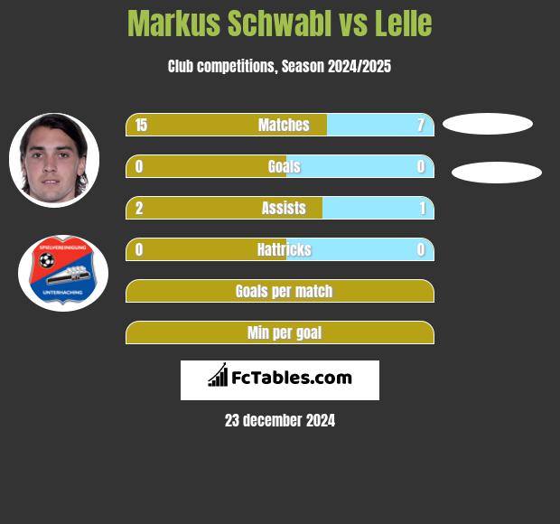 Markus Schwabl vs Lelle h2h player stats