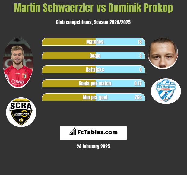 Martin Schwaerzler vs Dominik Prokop h2h player stats