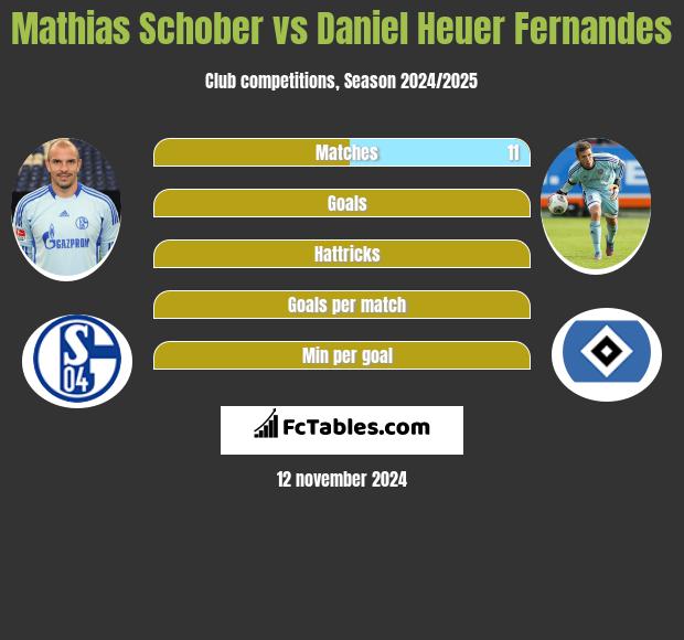 Mathias Schober vs Daniel Heuer Fernandes h2h player stats