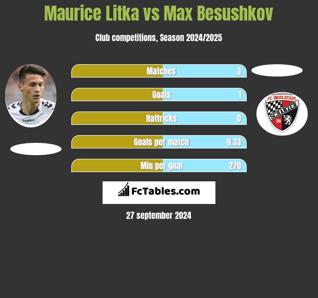 Maurice Litka vs Max Besushkov h2h player stats