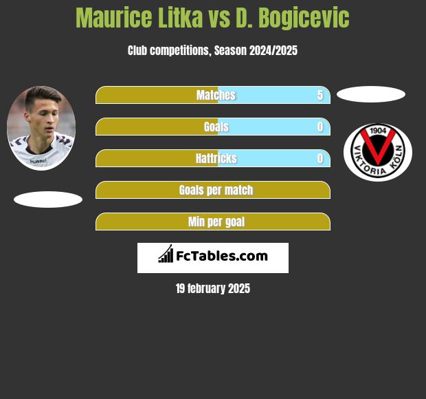 Maurice Litka vs D. Bogicevic h2h player stats