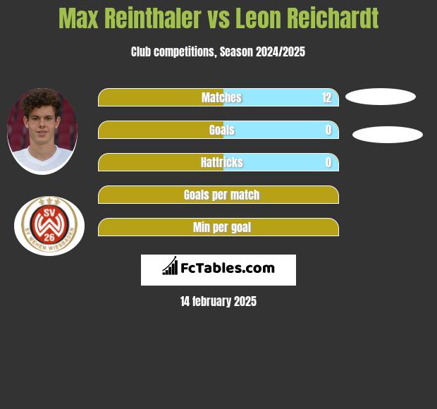 Max Reinthaler vs Leon Reichardt h2h player stats