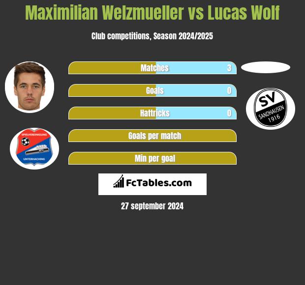 Maximilian Welzmueller vs Lucas Wolf h2h player stats