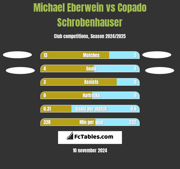 Michael Eberwein vs Copado Schrobenhauser h2h player stats