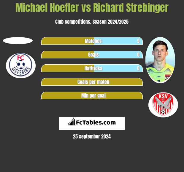 Michael Hoefler vs Richard Strebinger h2h player stats