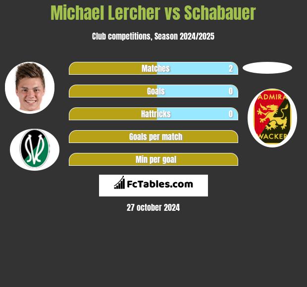 Michael Lercher vs Schabauer h2h player stats