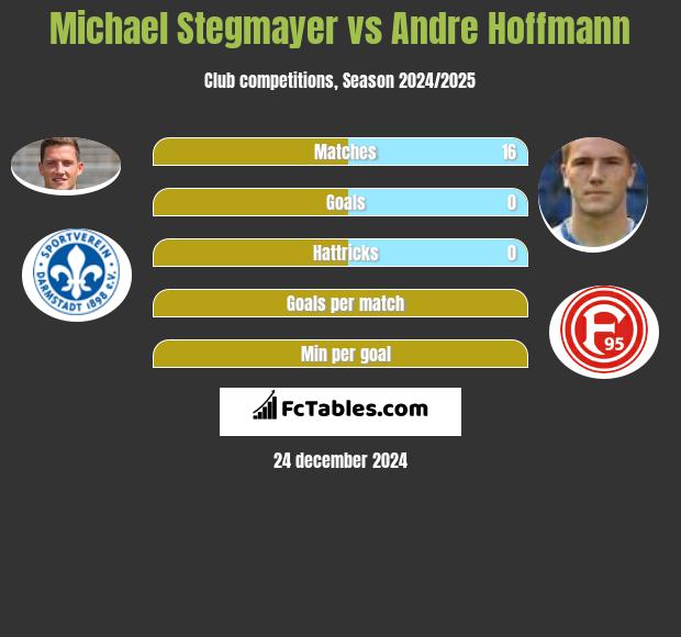 Michael Stegmayer vs Andre Hoffmann h2h player stats