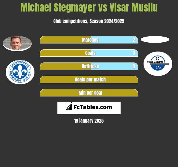 Michael Stegmayer vs Visar Musliu h2h player stats