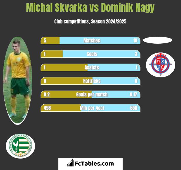 Michal Skvarka vs Dominik Nagy h2h player stats