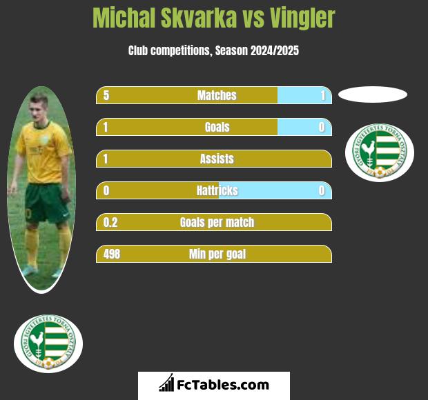 Michal Skvarka vs Vingler h2h player stats