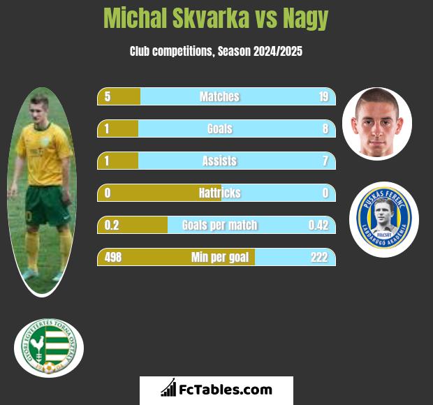 Michal Skvarka vs Nagy h2h player stats