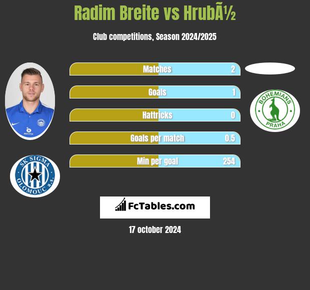 Radim Breite vs HrubÃ½ h2h player stats