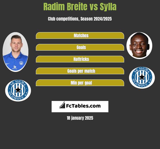 Radim Breite vs Sylla h2h player stats