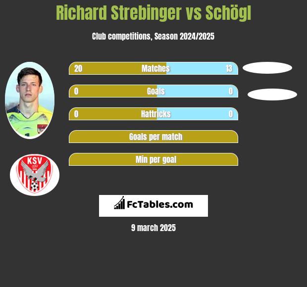 Richard Strebinger vs Schögl h2h player stats