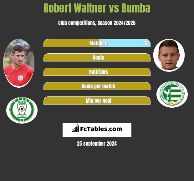 Robert Waltner vs Bumba h2h player stats