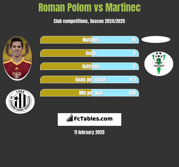 Roman Polom vs Martinec h2h player stats