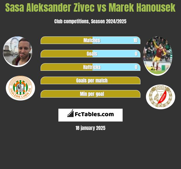 Sasa Aleksander Zivec vs Marek Hanousek h2h player stats