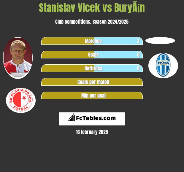 Stanislav Vlcek vs BuryÃ¡n h2h player stats