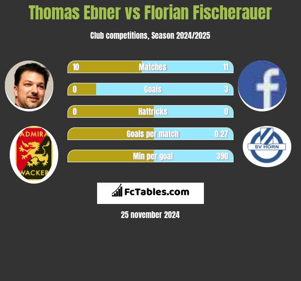 Thomas Ebner vs Florian Fischerauer h2h player stats