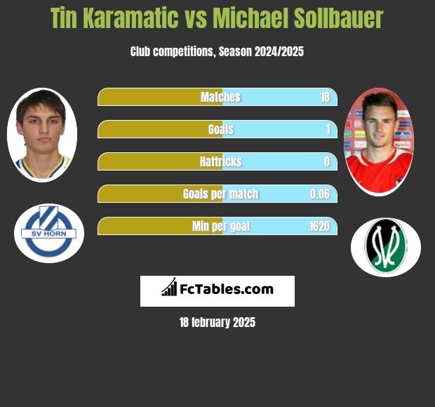 Tin Karamatic vs Michael Sollbauer h2h player stats