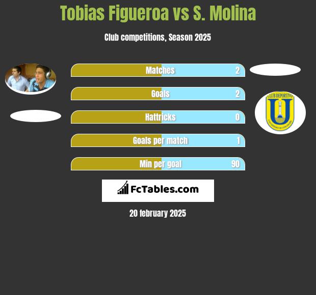 Tobias Figueroa vs S. Molina h2h player stats