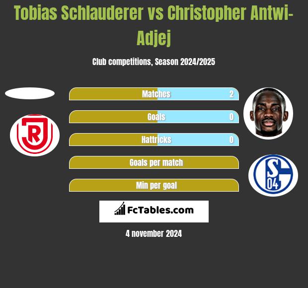 Tobias Schlauderer vs Christopher Antwi-Adjej h2h player stats