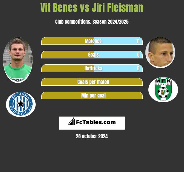 Vit Benes vs Jiri Fleisman h2h player stats