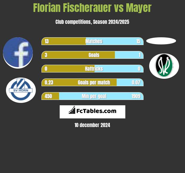 Florian Fischerauer vs Mayer h2h player stats