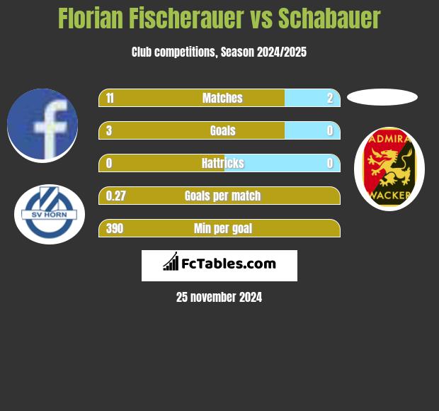 Florian Fischerauer vs Schabauer h2h player stats