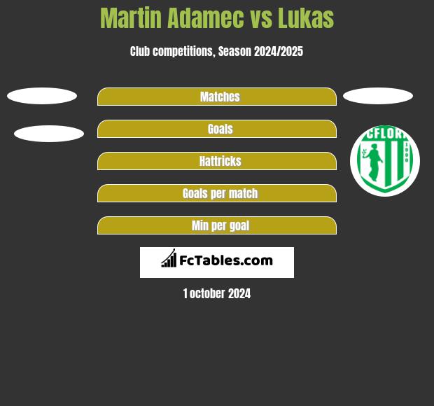 Martin Adamec vs Lukas h2h player stats