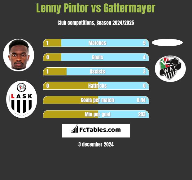 Lenny Pintor vs Gattermayer h2h player stats