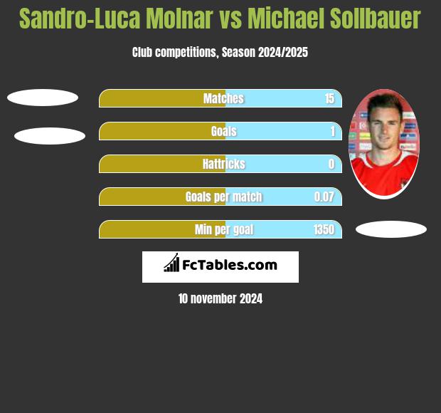 Sandro-Luca Molnar vs Michael Sollbauer h2h player stats