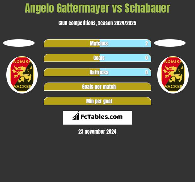 Angelo Gattermayer vs Schabauer h2h player stats