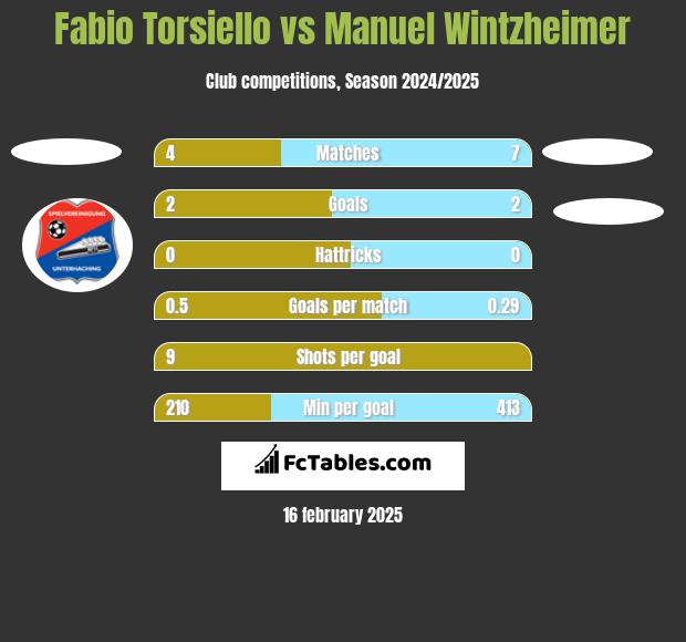 Fabio Torsiello vs Manuel Wintzheimer h2h player stats