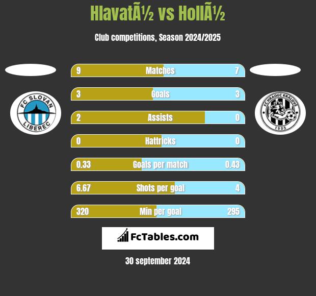 HlavatÃ½ vs HollÃ½ h2h player stats